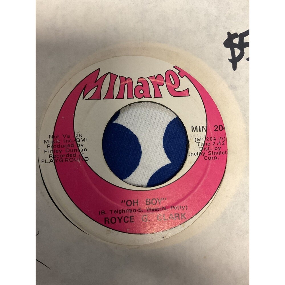 Royce Clark Oh Boy 45 B4 - Picture 1 of 2